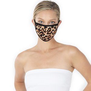 Leopard Print Washable Mask